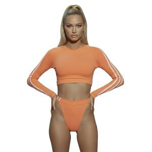 Adidas + Ivy Park Womens Plus Sz 1X Swim Bottom Bikini Beach Pool Party Vacation